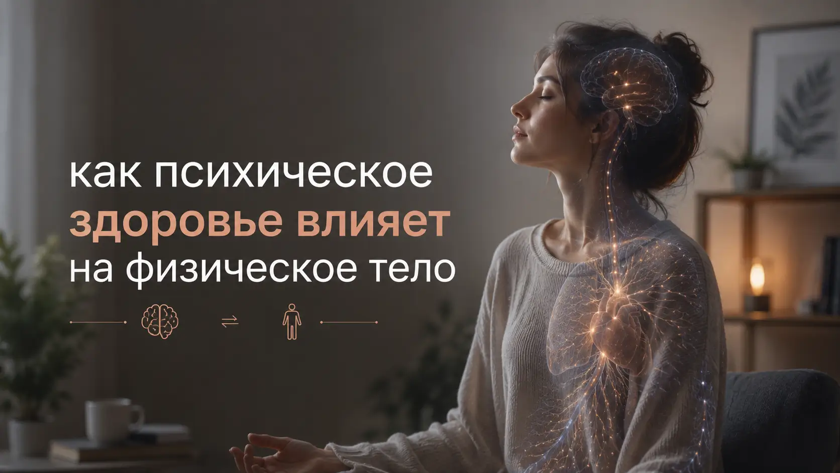 Как психическое здоровье влияет на физическое тело